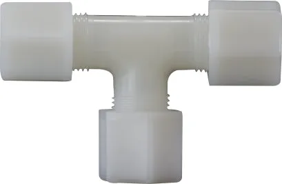 1/4" Polypropylene Compression Tee qt