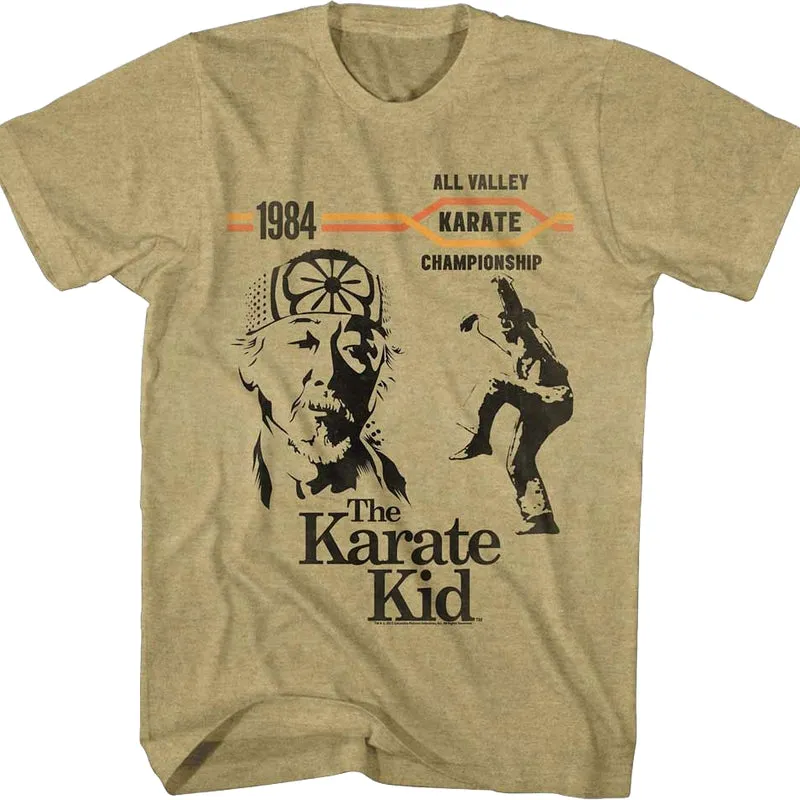 1984 All Valley Karate Championship Karate Kid T-Shirt