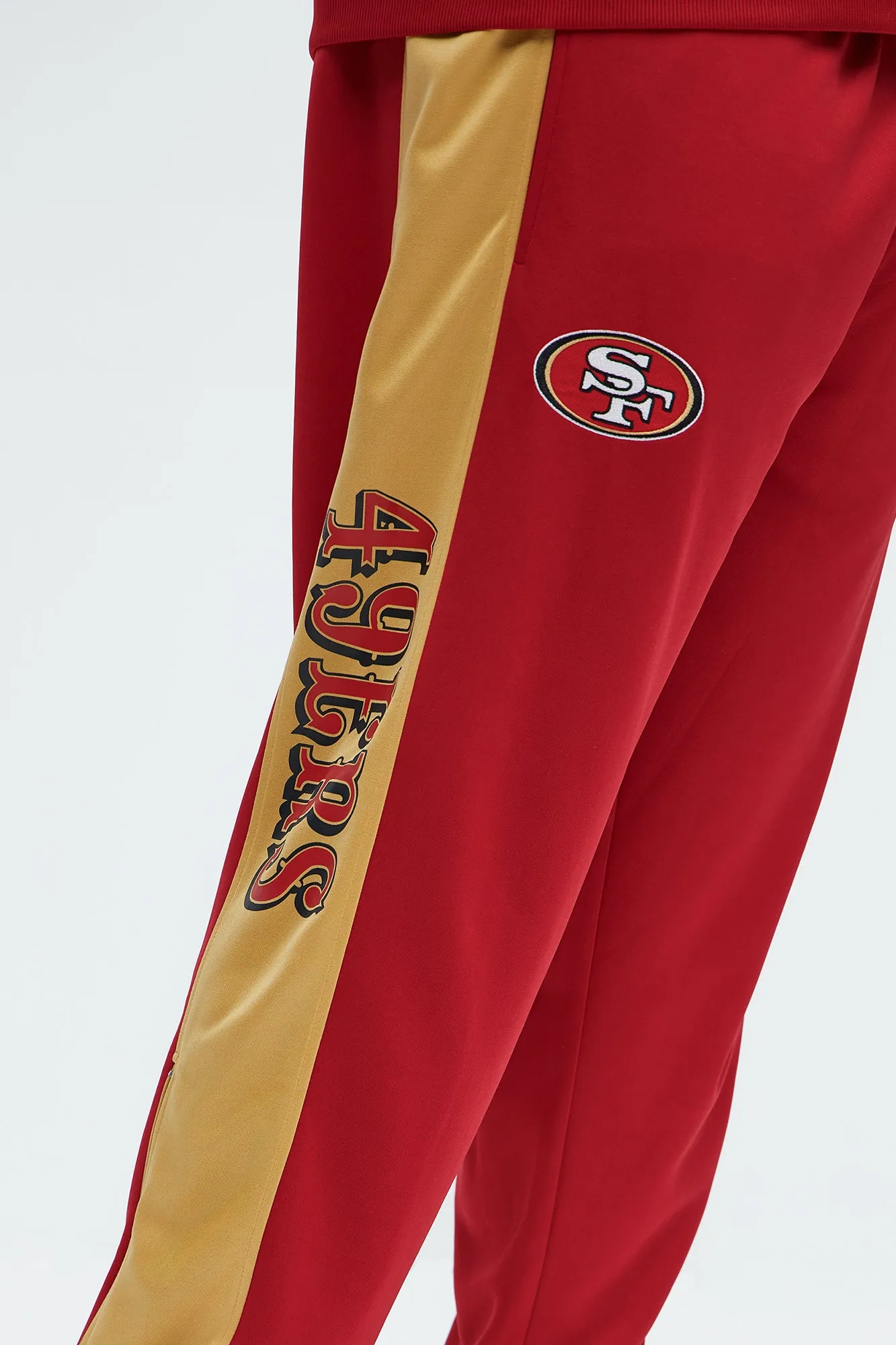 49ers Stand By Track Pants - Red/combo