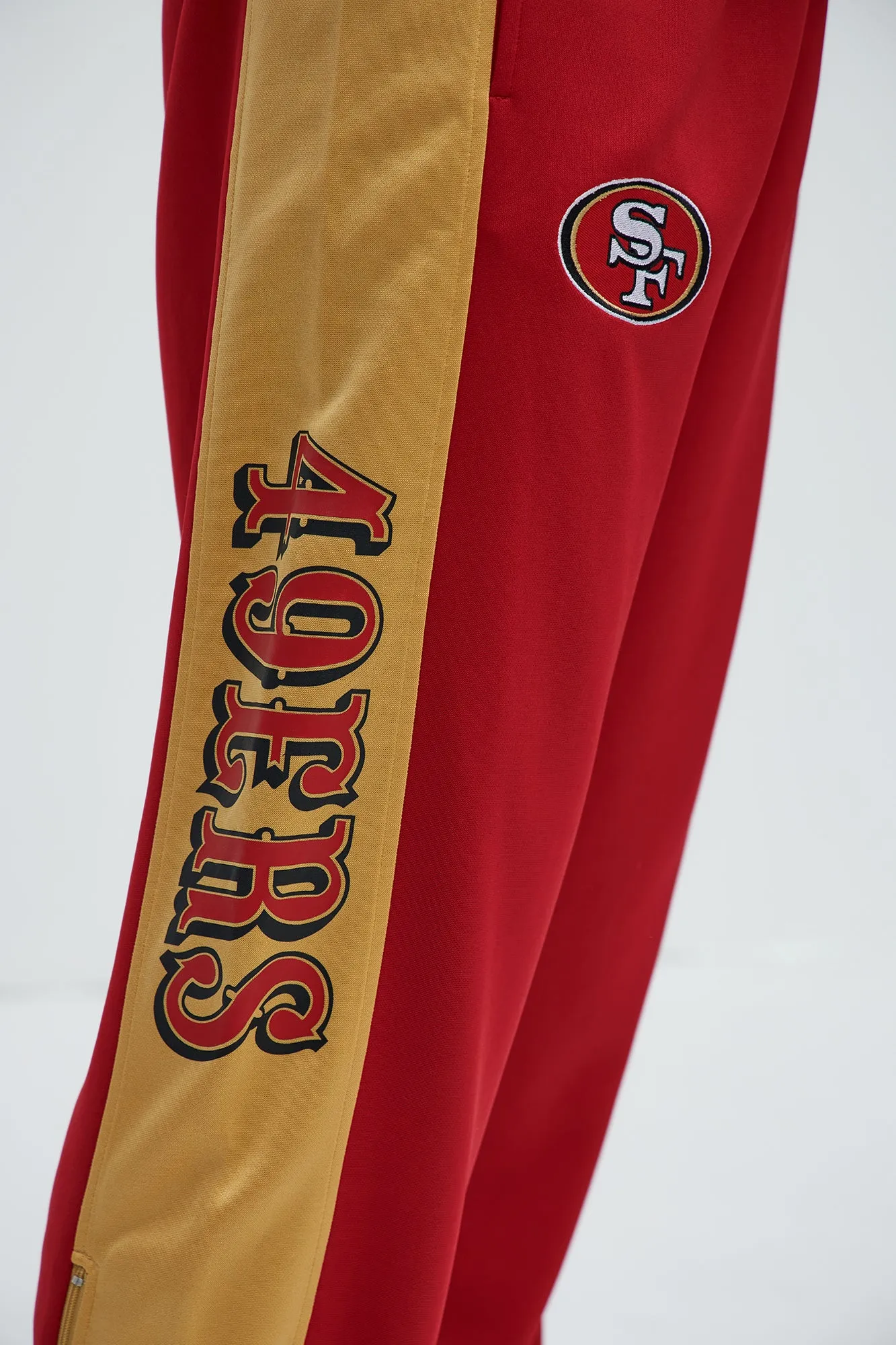 49ers Stand By Track Pants - Red/combo