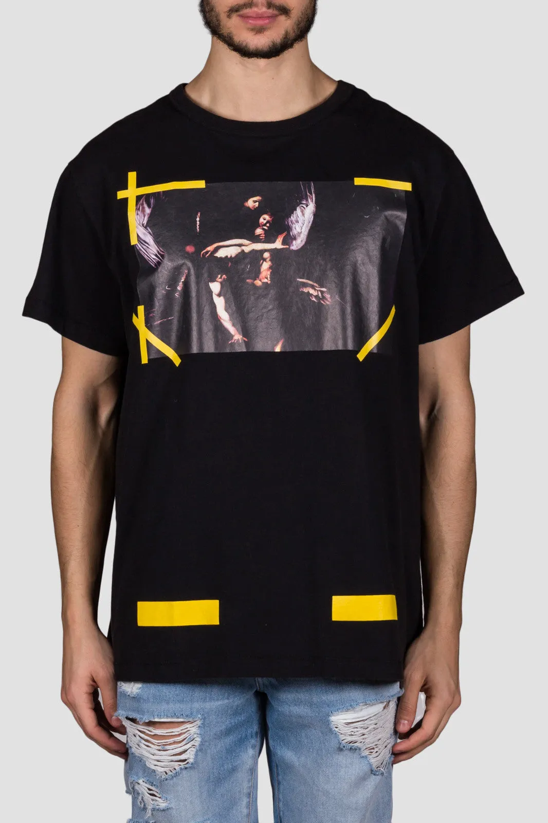 7 Opere S/S T-Shirt Black All Over