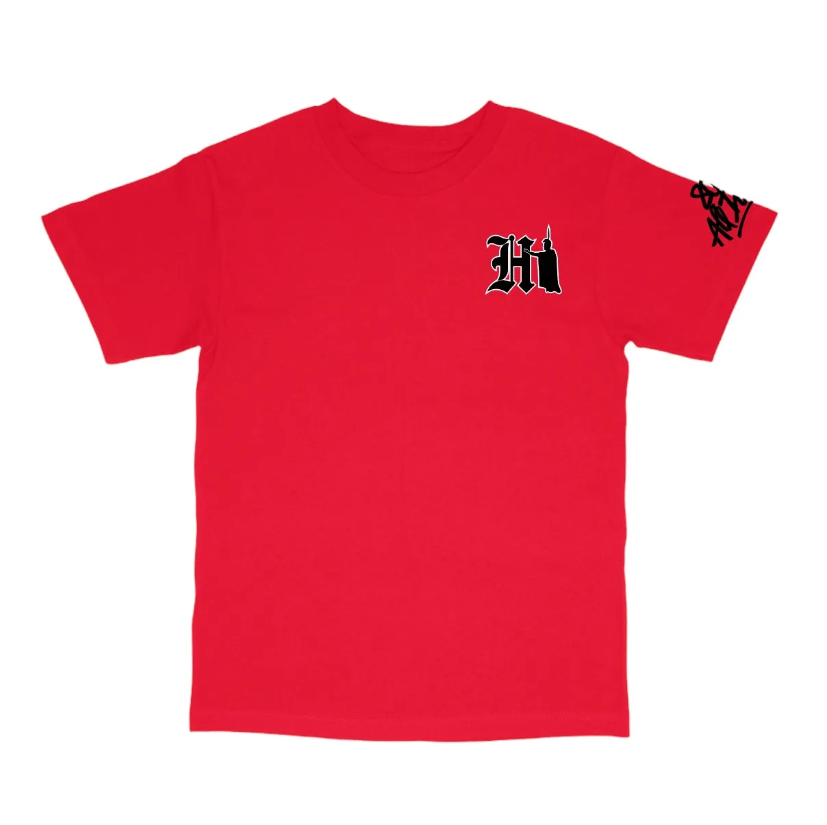 808ALLDAY Red HI ALL DAY T-Shirt