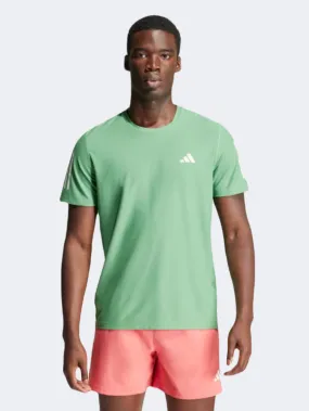 Adidas Own The Run Men Running T-Shirt Preloved Green