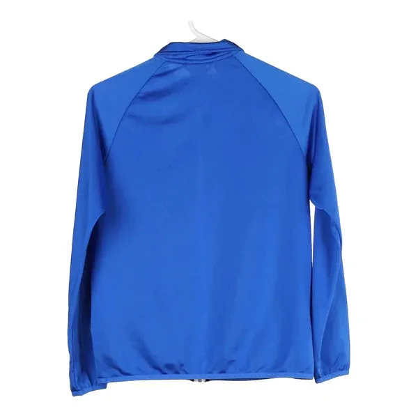 Age 11-12 Adidas Track Jacket - Medium Blue Polyester