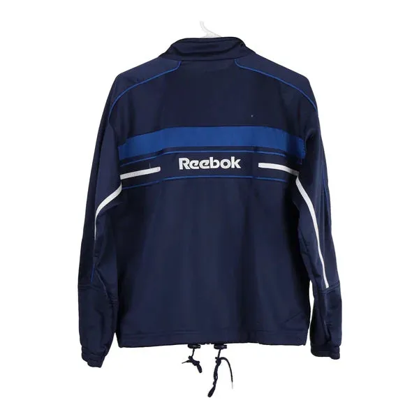 Age 14-16 Reebok Track Jacket - XL Blue Polyester