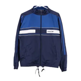 Age 14-16 Reebok Track Jacket - XL Blue Polyester