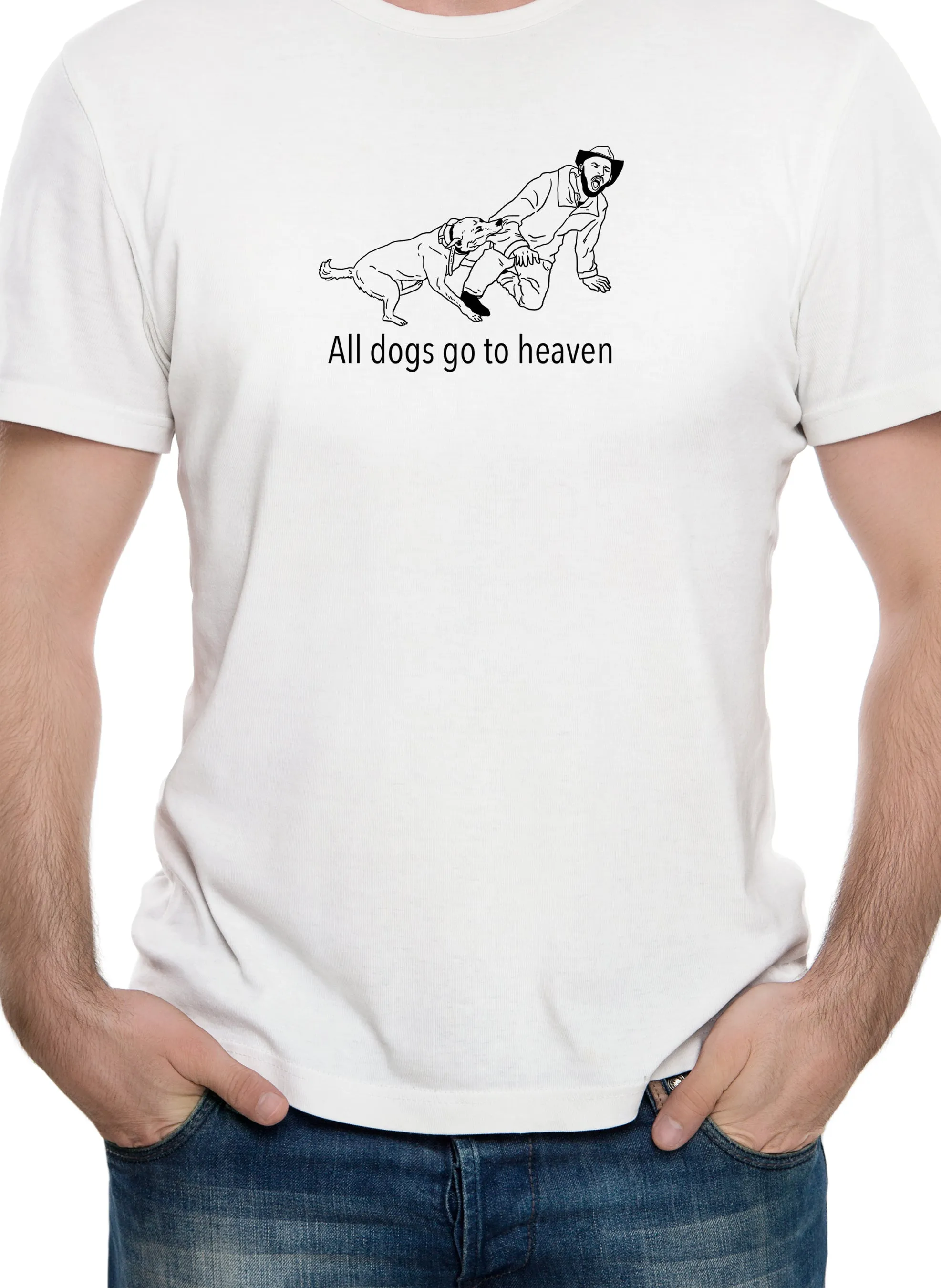 All dogs go to heaven T-Shirt