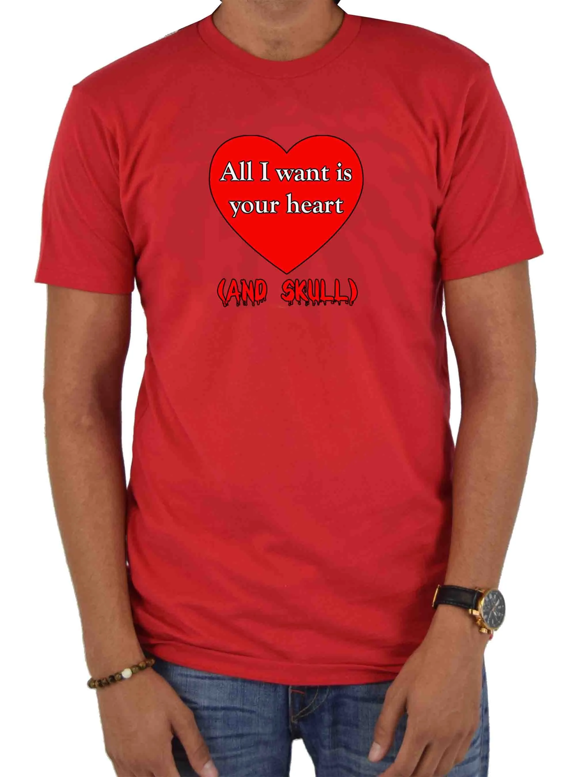 All I want is your heart (and skull) T-Shirt