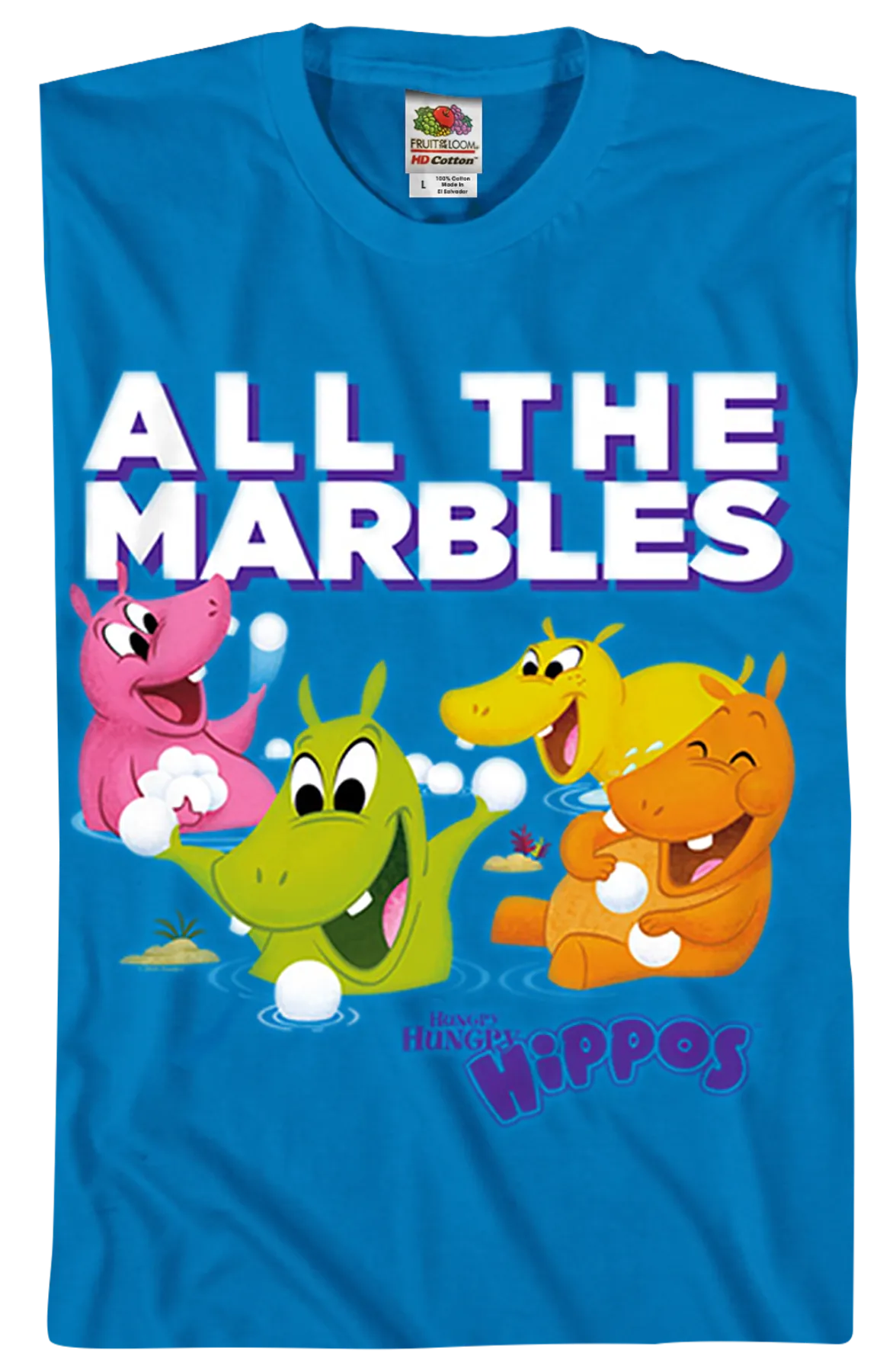 All The Marbles Hungry Hungry Hippos T-Shirt