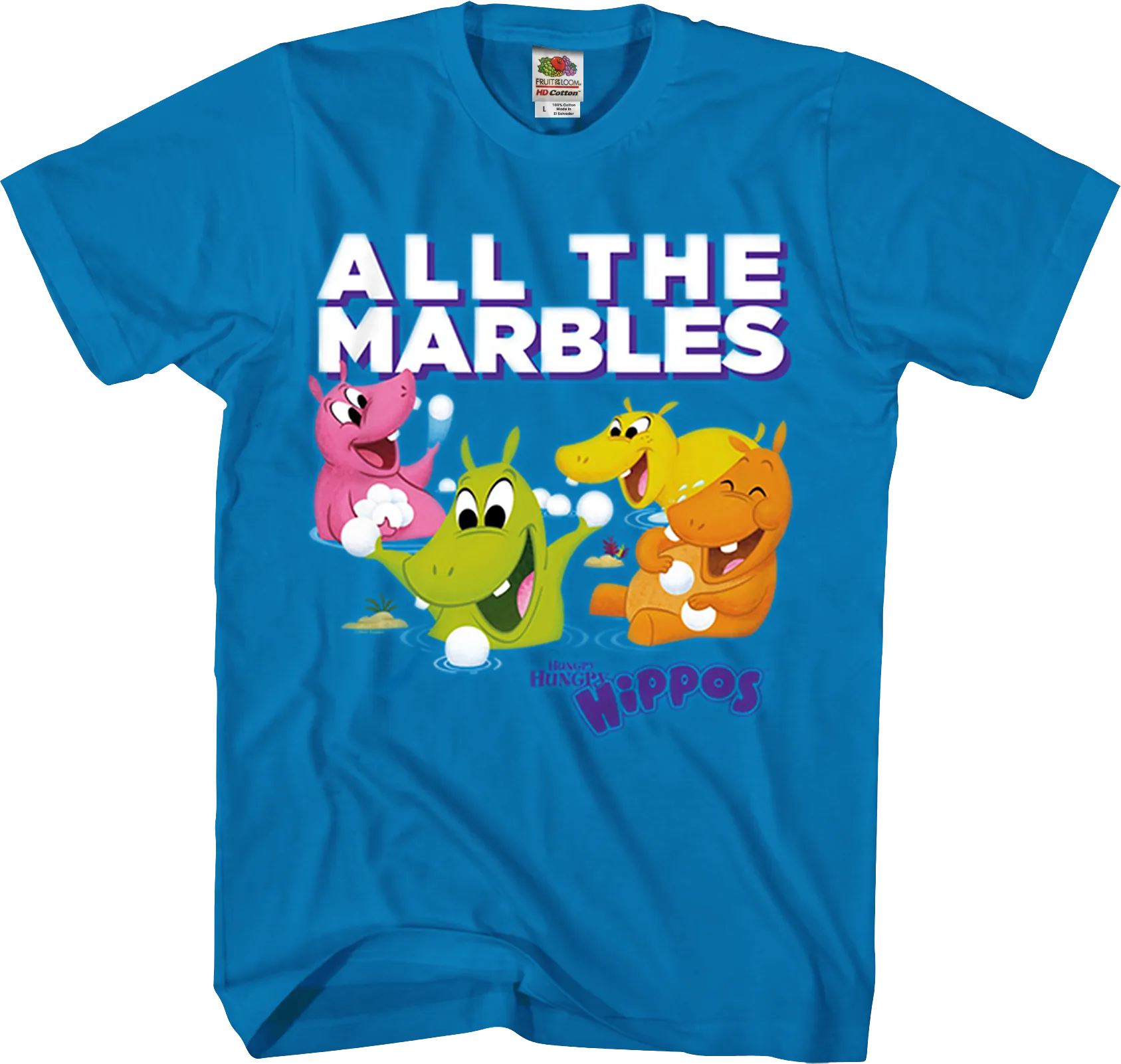 All The Marbles Hungry Hungry Hippos T-Shirt