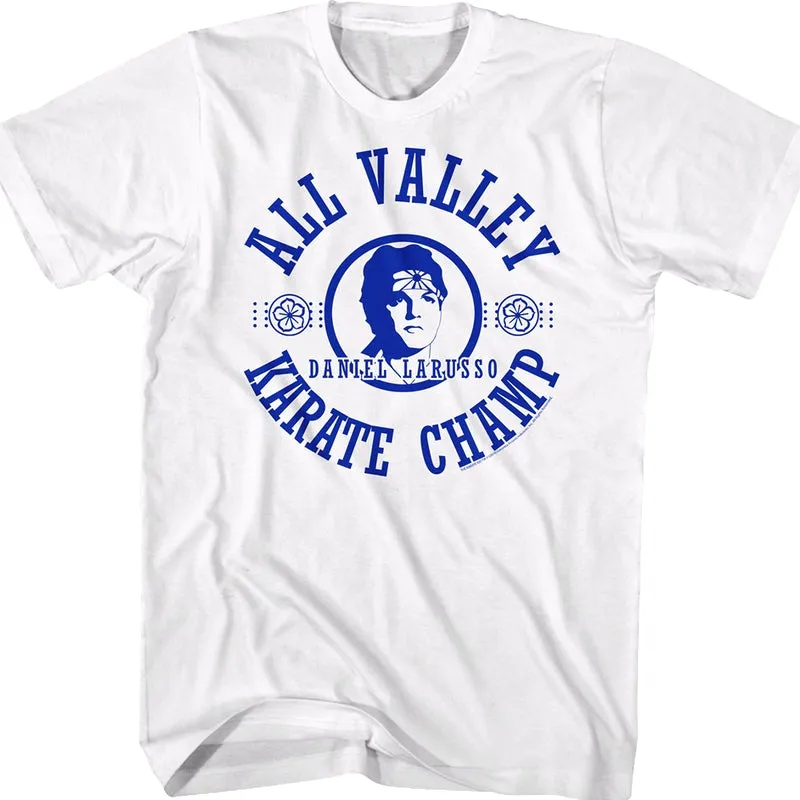 All Valley Champ Karate Kid T-Shirt