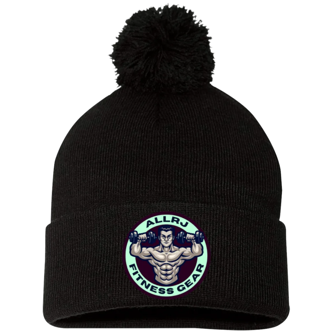 Allrj Pom Pom Knit Skully