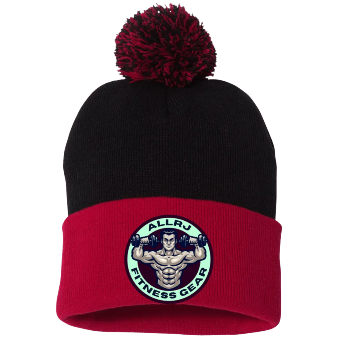 Allrj Pom Pom Knit Skully