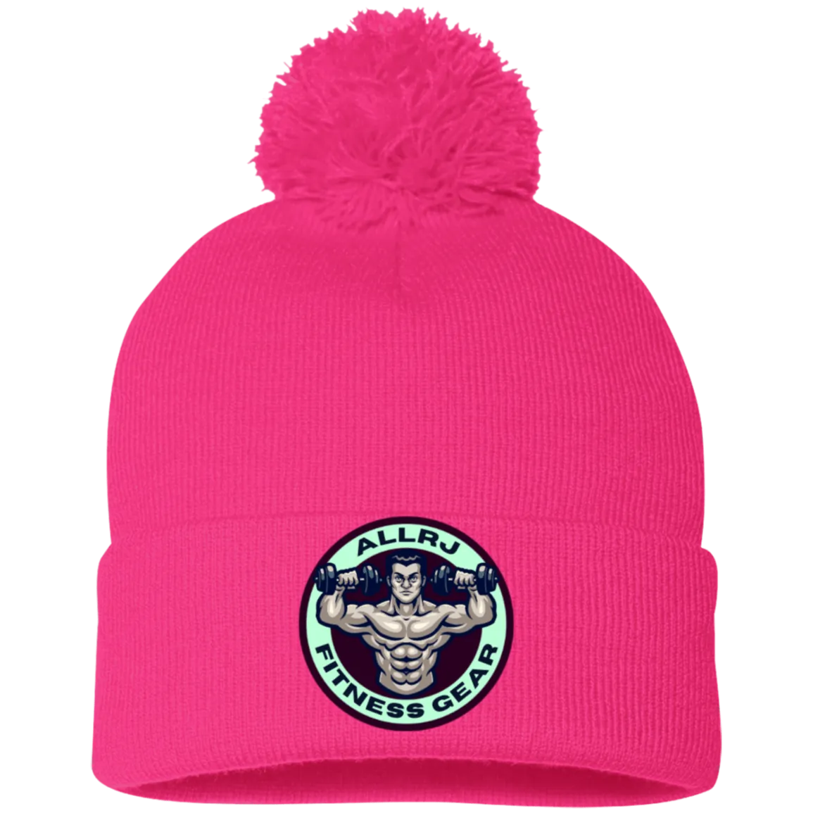 Allrj Pom Pom Knit Skully