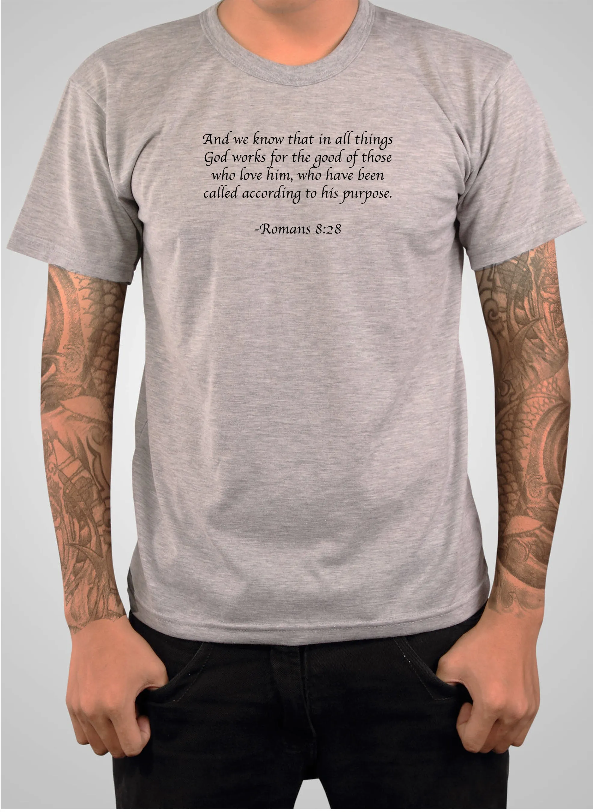 And we know that in all things God works for the good T-Shirt