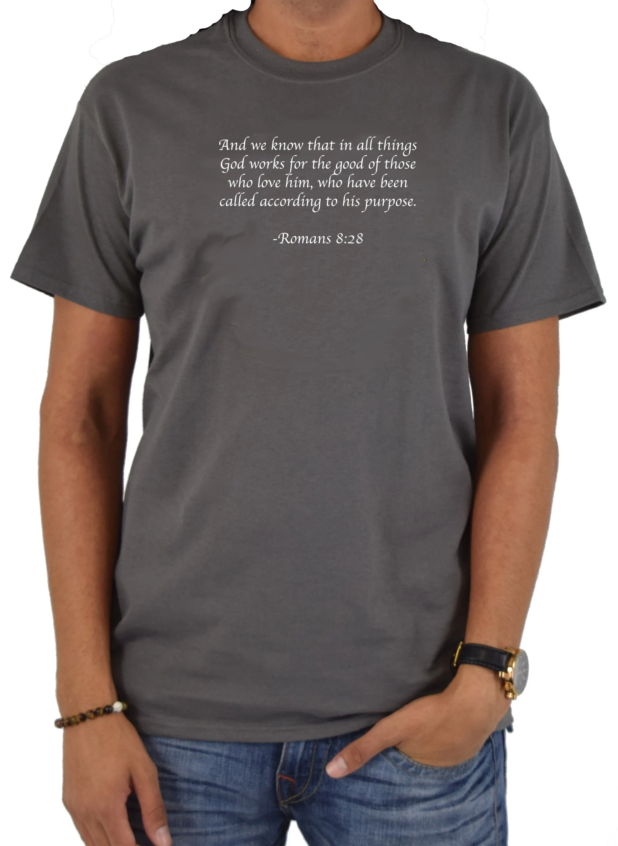 And we know that in all things God works for the good T-Shirt