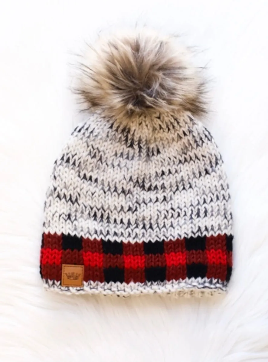 Aspen Knit Pom Hat