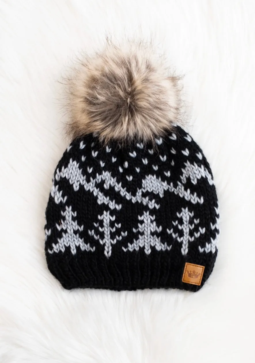 Aspen Knit Pom Hat