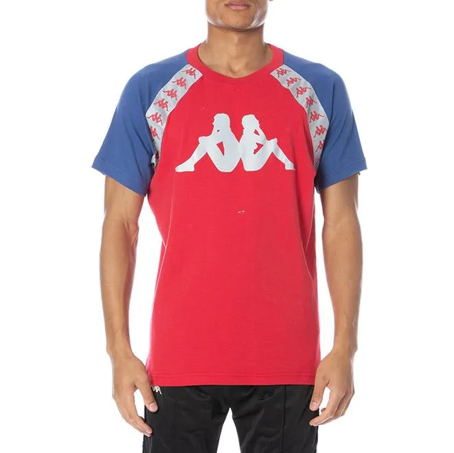 Banda Angot Reflective T-Shirt - Red/Blue