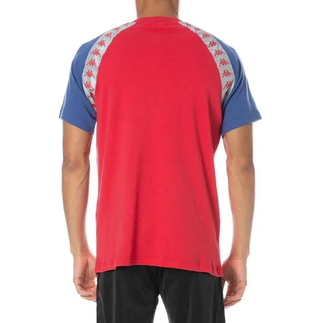 Banda Angot Reflective T-Shirt - Red/Blue