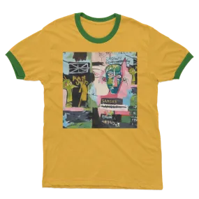 Basquiat Adult Ringer T-Shirt