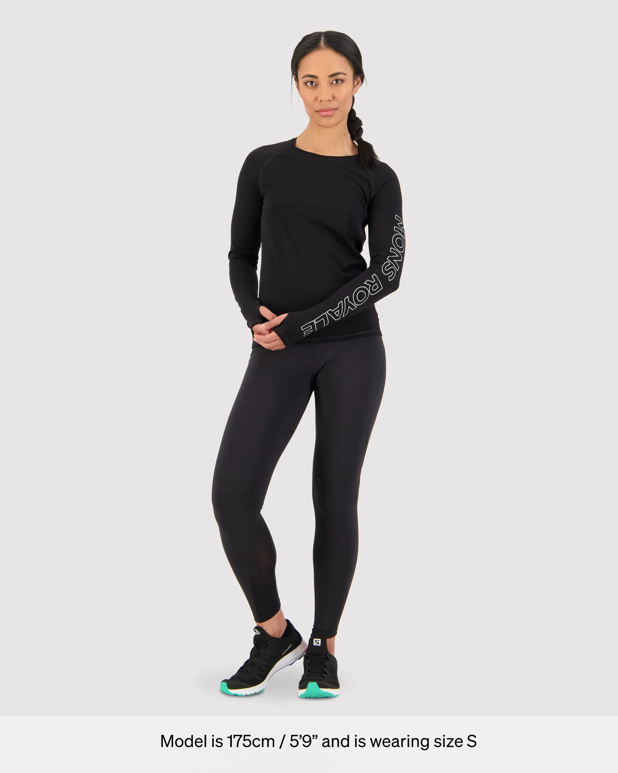 Bella Merino Long Sleeve - Black