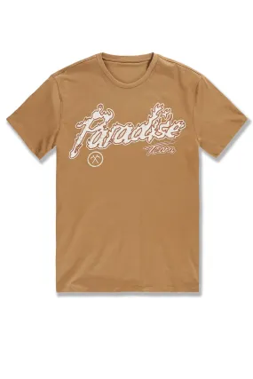 Big Men's Paradise Tour T-Shirt (Mocha)