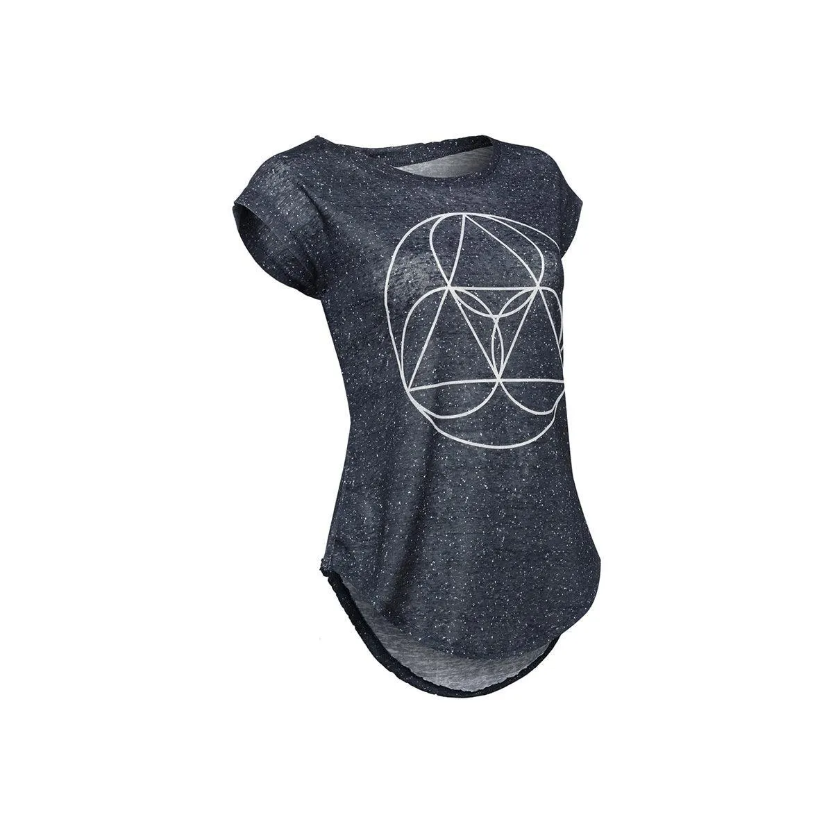 BiggYoga Namaste Anthracite T-Shirt - Size - S, Comfortable, Cotton,