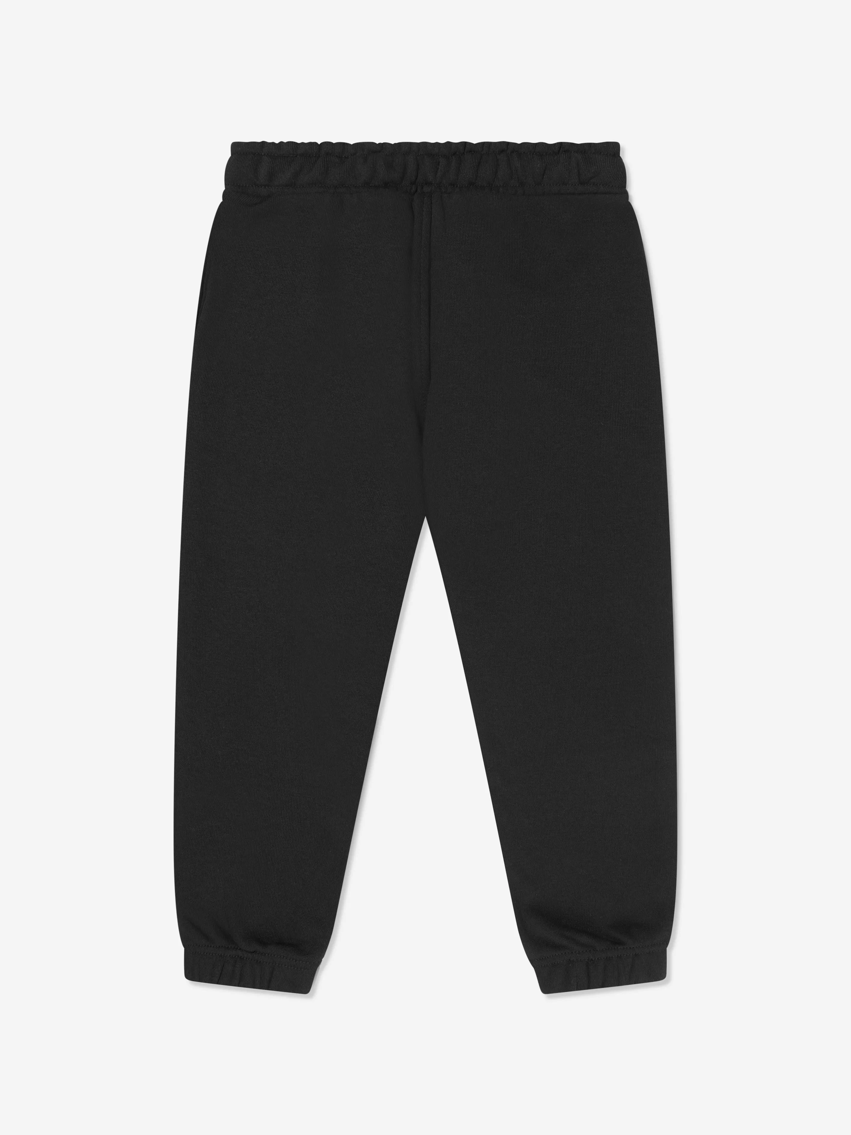 BOSS Boys Logo Joggers In Black