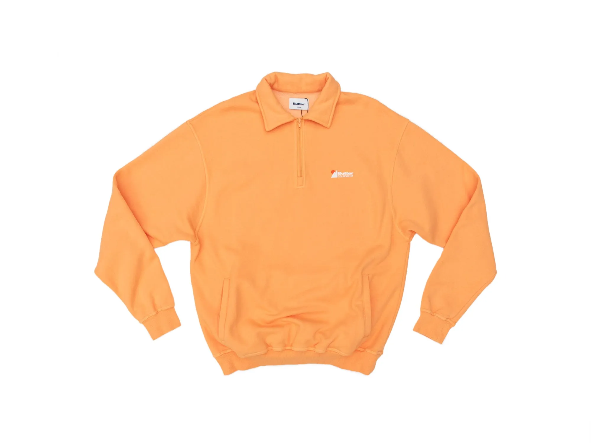 Butter Goods Pigment Dye 1/4 Zip Pullover