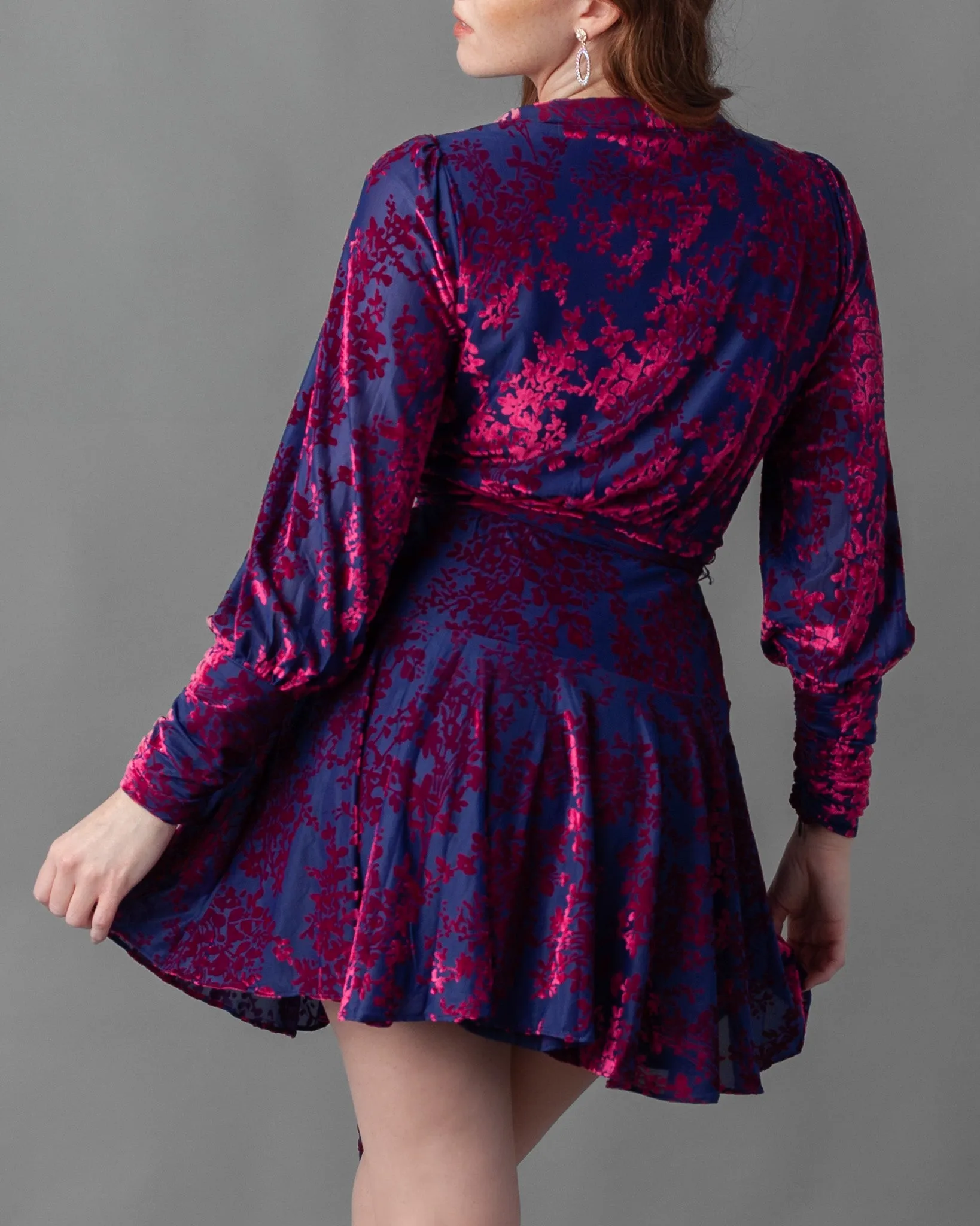 Calvi Velvet Mini Dress