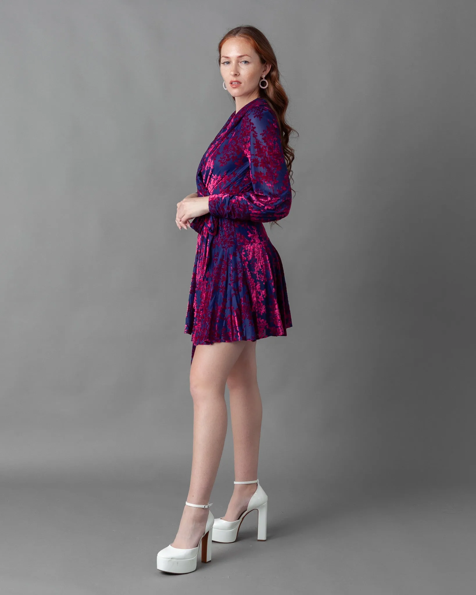 Calvi Velvet Mini Dress