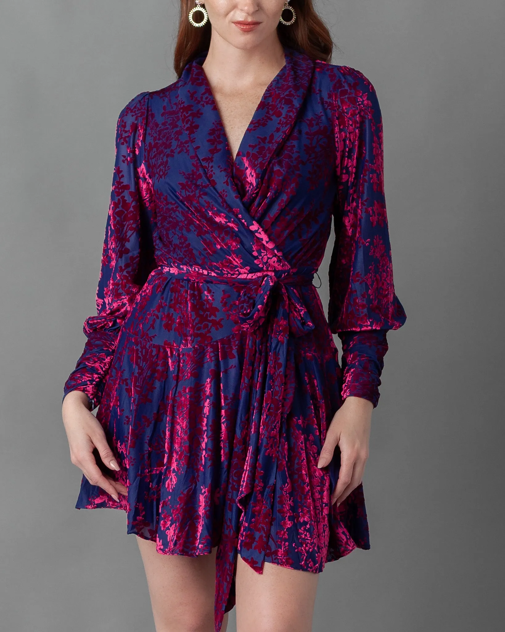 Calvi Velvet Mini Dress