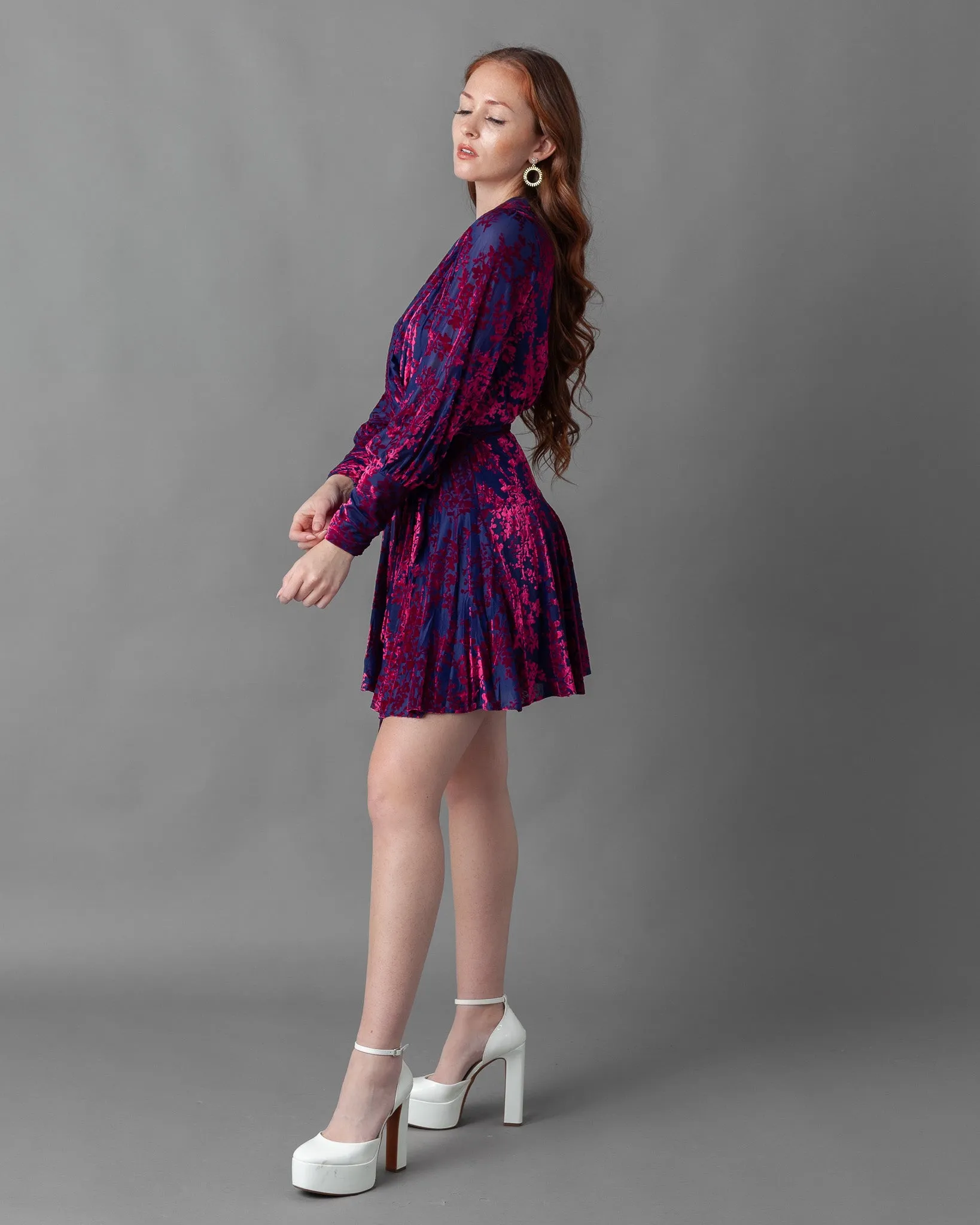 Calvi Velvet Mini Dress