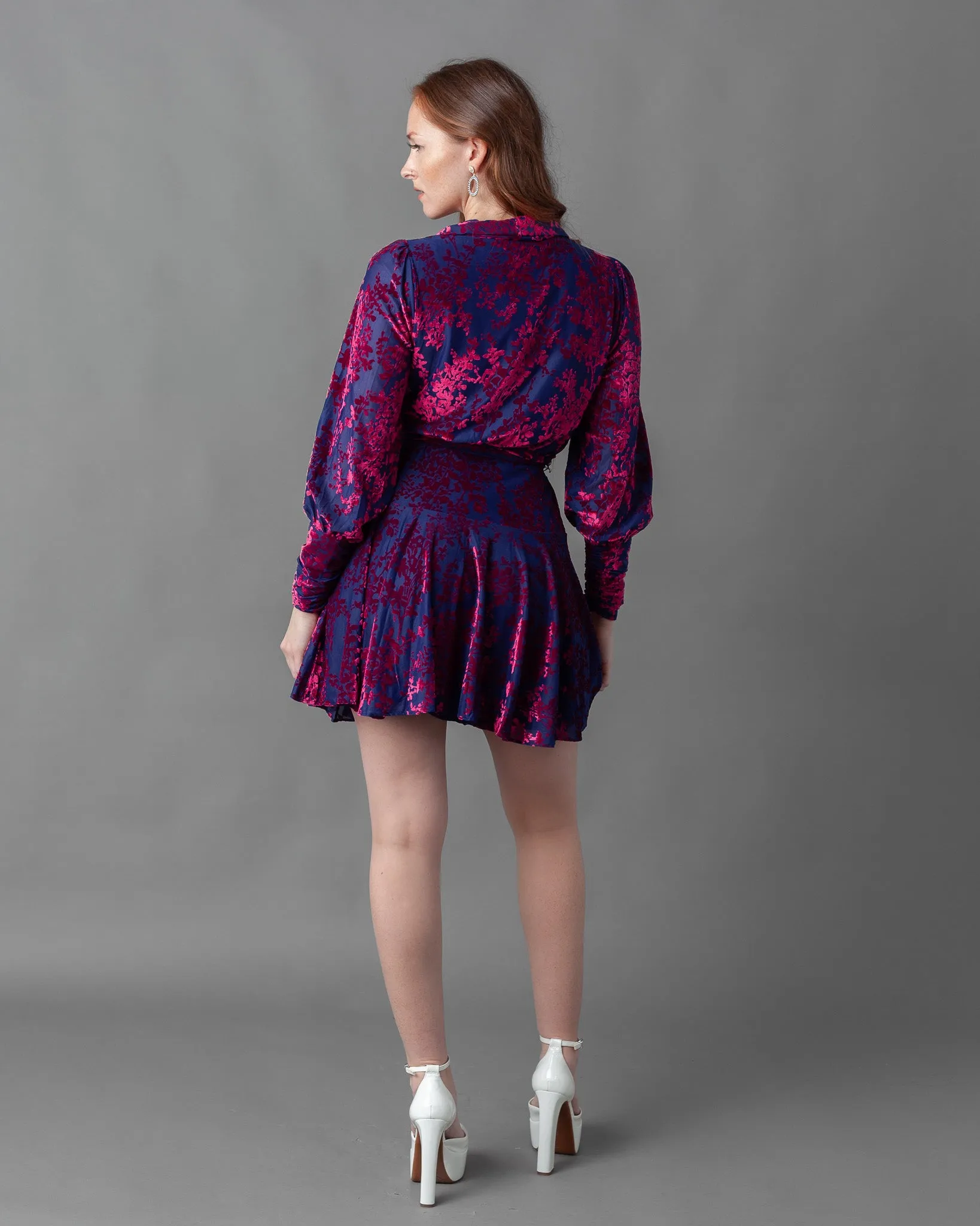 Calvi Velvet Mini Dress