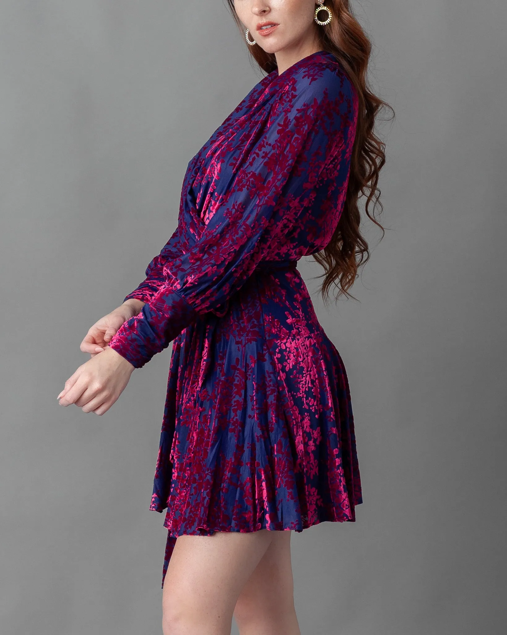 Calvi Velvet Mini Dress