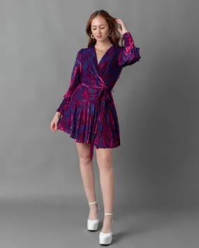 Calvi Velvet Mini Dress