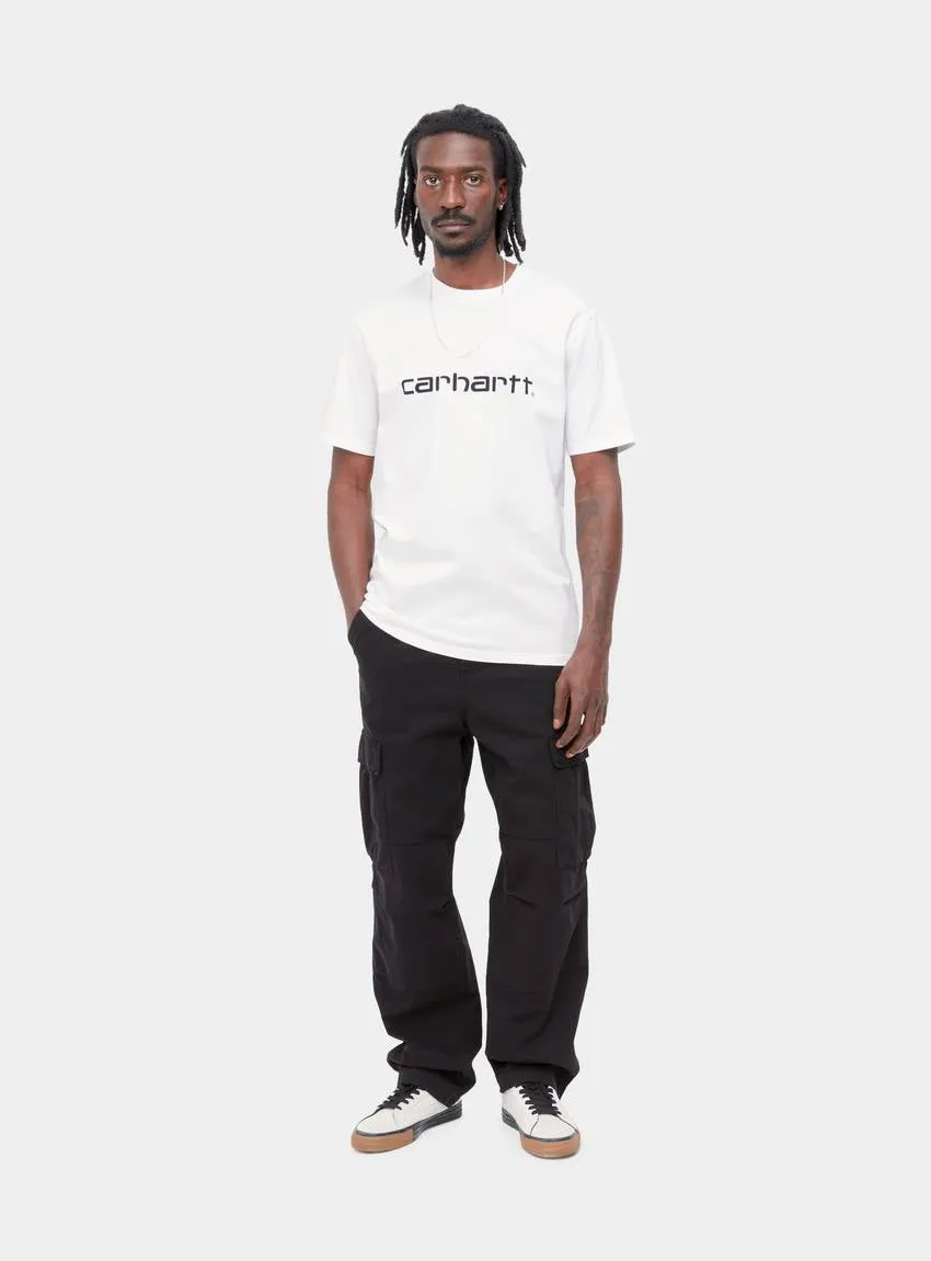 Carhartt SS script T-Shirt White