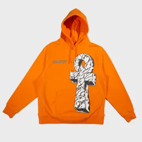 Carpet Company - Ankh Pullover Hooded Sweatshirt - Orange