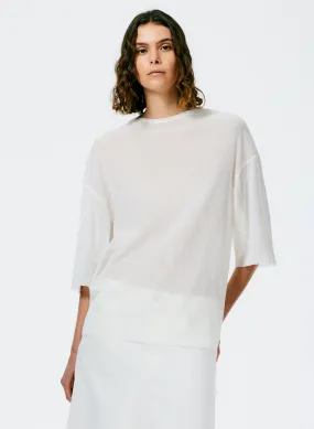 Crepe Gauze Easy T-Shirt