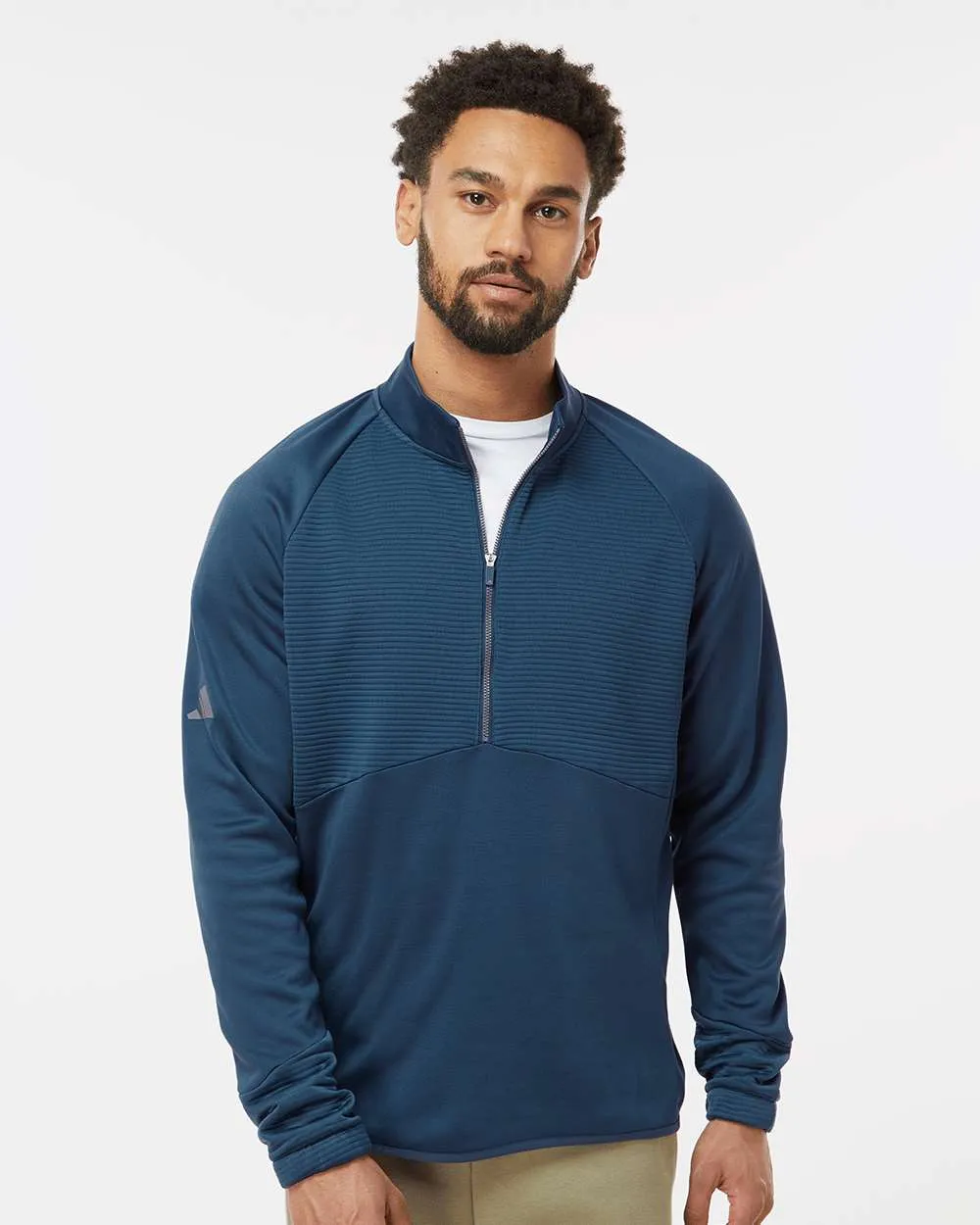 Custom Embroidery - Adidas - Quarter-Zip Pullover - A587