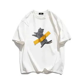 “Cute Tape Cat” T-shirt