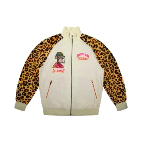 Dr. Bombay Leopard Velour Track Jacket