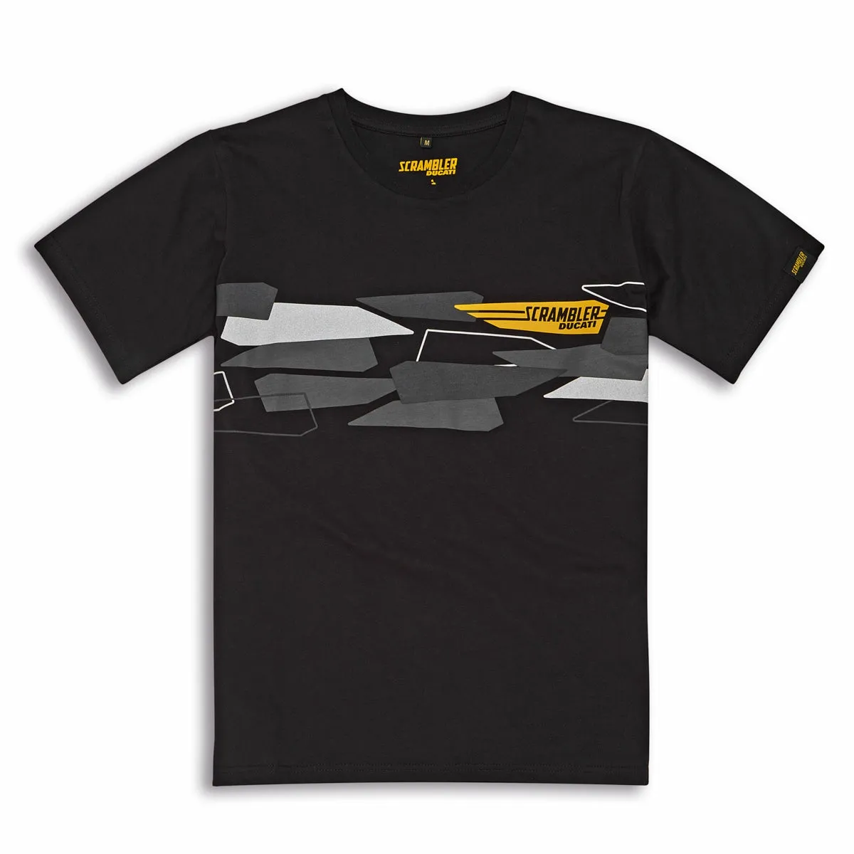 Ducati Scrambler Wing Black Graphic T-Shirt