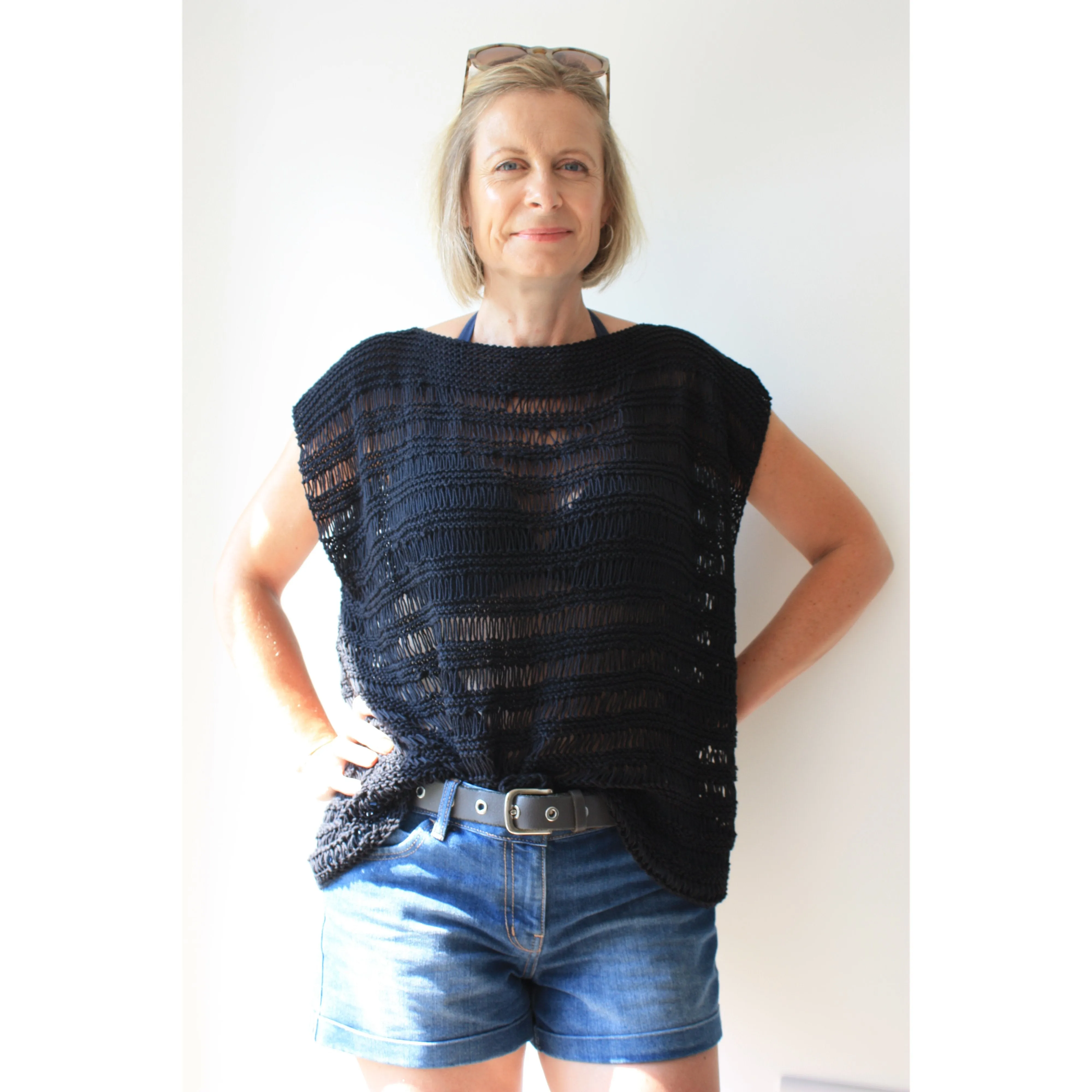 Easy Knitting Pattern - Bon Ares Summer Top