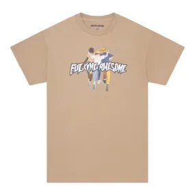 FA Awesome The Kids All Right T Shirt Tan