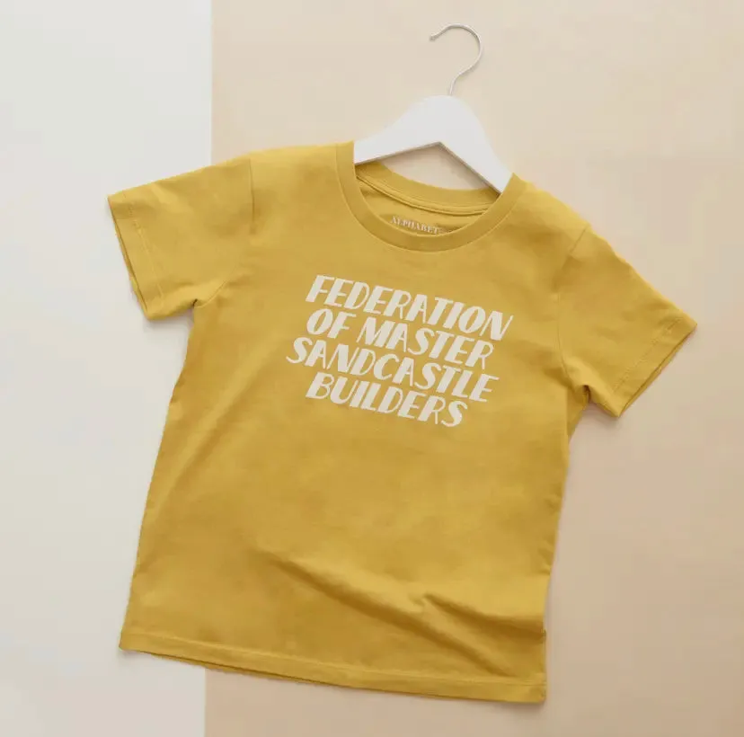 Federation of Master Sandcastle Builders T-shirt