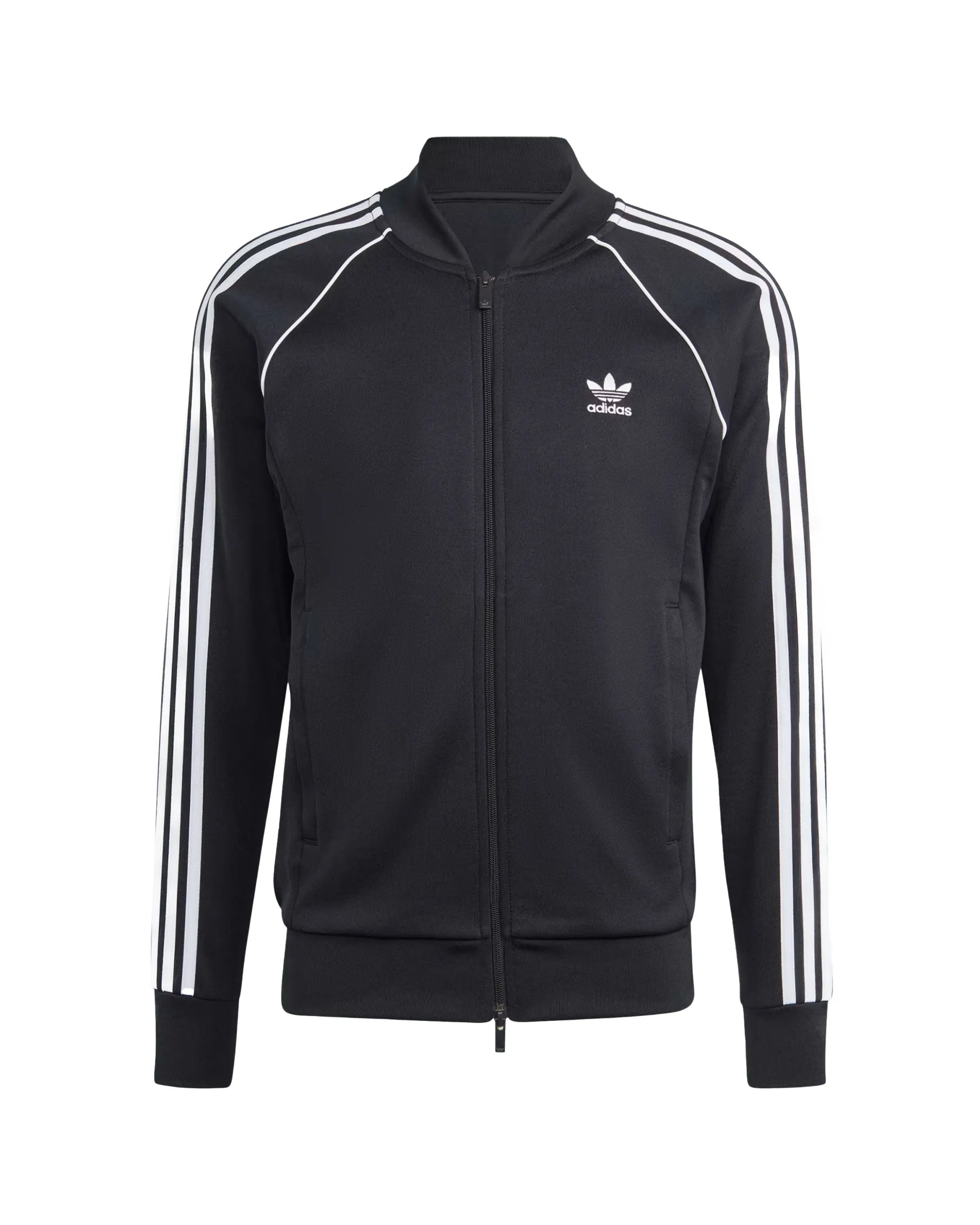 Felpa Uomo Adidas Track Jacket Adicolor Classics Sst Nero