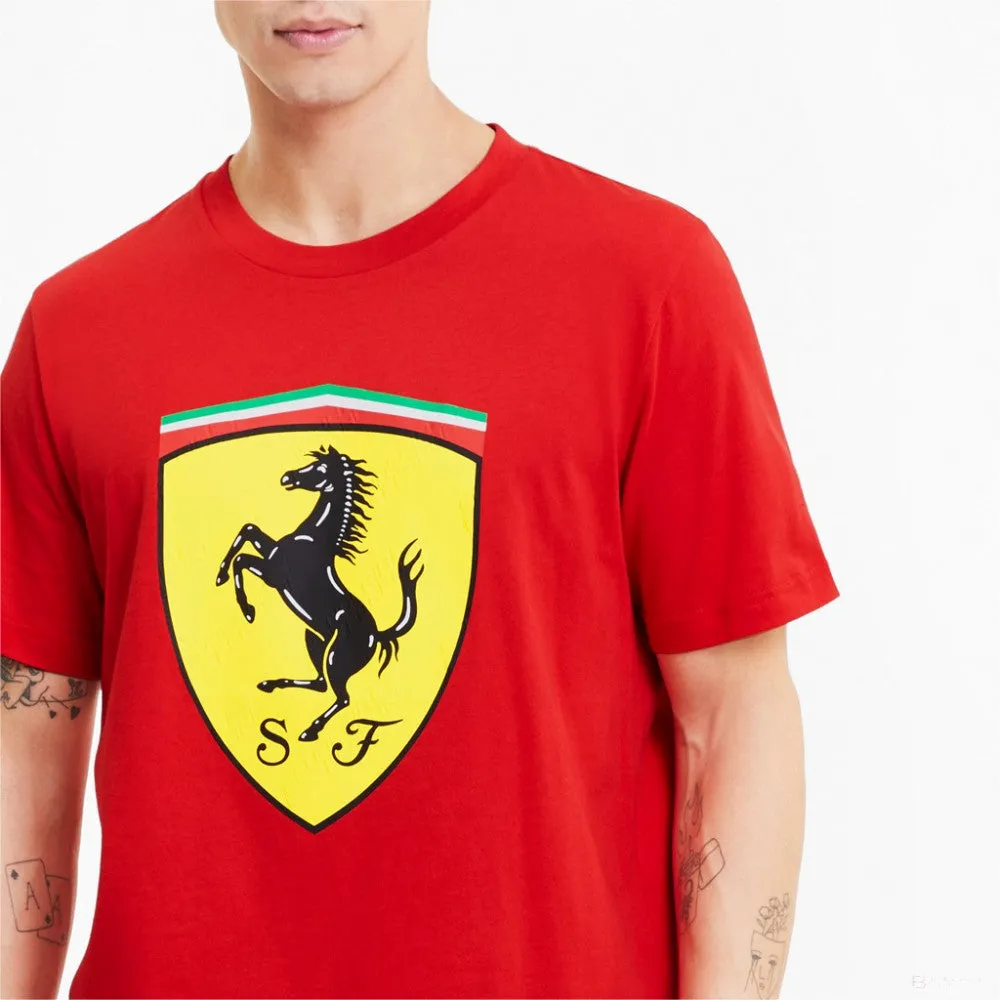 Ferrari T-shirt, Puma Race Big Shield , Red, 2020