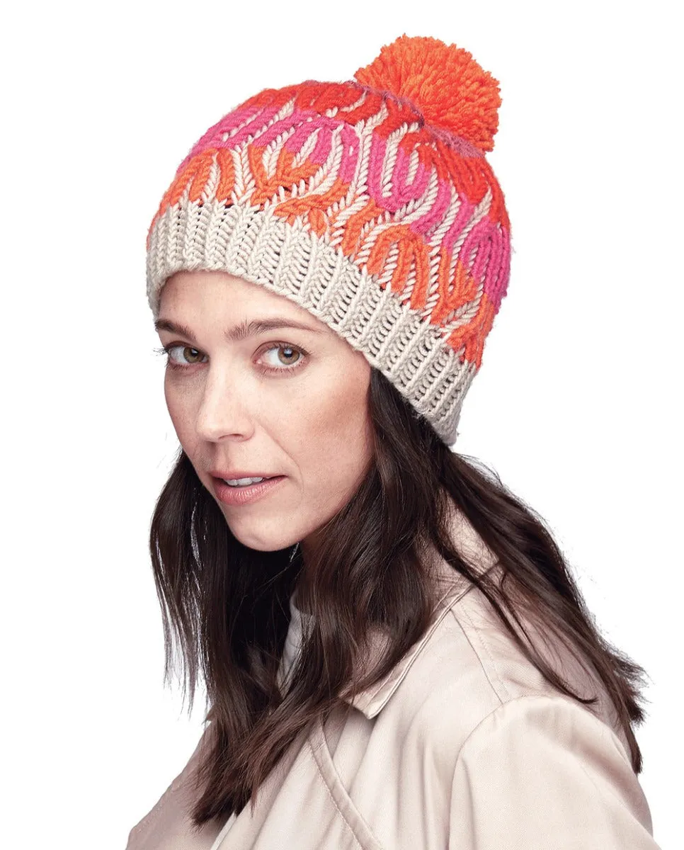 Free Brioche Cables Hat Pattern